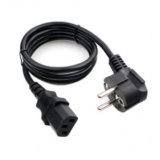 Кабель питания, Cablexpert PC-186-VDE-1M, 1м, Cable power, black