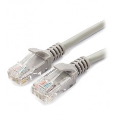 Патч-корд Cablexpert PP6U-0.5M, серый, Cable Patch cord UTP 6-Cat 0.5 m