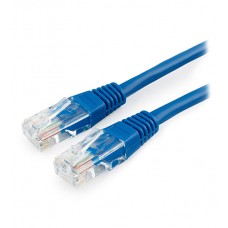 Патч-корд Cablexpert PP10-15M/B, синий, Cable Patch cord UTP 5e-Cat 15 m