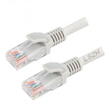 Патч-корд Cablexpert LSZH PP31-5M, серый, Cable Patch cord UTP 5e-Cat 5m