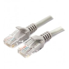 Патч-корд Cablexpert LSZH PP30-3M, серый, Cable Patch cord UTP 5e-Cat 3 m