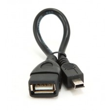 Конвертер USB Mini USB -> USB Af 2.0, Cablexpert, A-OTG-AFBM-002, Converter