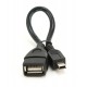 Конвертер USB Mini USB -> USB Af 2.0, Cablexpert, A-OTG-AFBM-002, Converter