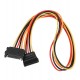 Конвертер Sata-Sata power, Cablexpert CC-SATAMF-02, Cable internal SATA, for 1 HDD SATA