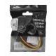 Конвертер Sata-Sata power, Cablexpert CC-SATAM2F-01, Cable internal SATA, for 2 HDD SATA