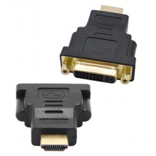 Конвертер HDMI -> DVI-I, Converter (24+5), m/f, Cablexpert, A-HDMI-DVI-3