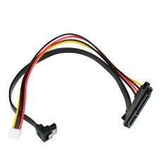 Конвертер  power, Cablexpert CC-XH2.54-SATAL-30CM, Cable internal SATA, for 1 HDD - Sata 7pin+XH2.54