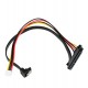 Конвертер  power, Cablexpert CC-XH2.54-SATAL-30CM, Cable internal SATA, for 1 HDD - Sata 7pin+XH2.54