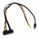 Конвертер  power, Cablexpert CC-XH2.54-SATA-30CM, Cable internal SATA, for 1 HDD - Sata 7pin+XH2.54