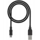 Кабель USB, Ritmix RCC-100, 1.0м, Cable USB Type A - mini black