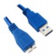 Кабель USB, ExeGate EX-CC-USB3-AMmicroBM9P-1.0, 1.0м, Cable Type A - micro B, USB 3.0