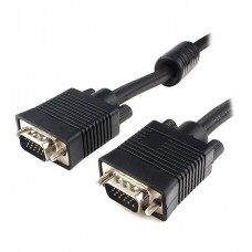 Кабель SVGA 15m/15m, Cablexpert CC-PPVGA-20M-B, 20м, Cable (for KVM - switch box), экранированный