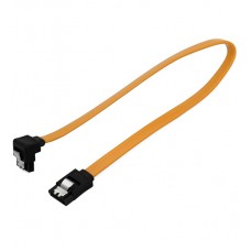 Кабель SATA, Cablexpert  CC-SATAM-DATA90-YL-30CM, Cable internal, data, угловой разъем