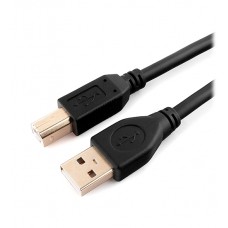 Кабель USB, Cablexpert CCP-USB2-AMBM-10, 3м, Черный, Cable Type A-B, USB 2.0, black