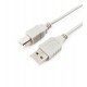 Кабель USB, Cablexpert CC-USB2-AMBM-6-N, 1.8M, Cable Type A-B, 1.8м, USB2.0