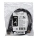 Кабель USB, Cablexpert CC-USB2-AMAF-6B-N, 1.8m, Cable (удлинитель) Type Am- Af, USB 2.0