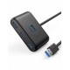 HUB UGREEN CR113 USB 3.0 Hub 1m (Black)