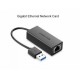 Конвертер сигнала UGREEN CR111 USB 3.0 Gigabit Ethernet Adapter (Black)