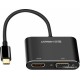 Конвертер Ugreen CM162 USB-C To HDMI+VGA Converter With PD. 50505