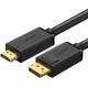 Кабель Ugreen DP101 DP Male To HDMI Male Cable 5M, 10204