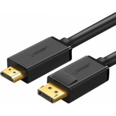 Кабель Ugreen DP101 DP Male To HDMI Male Cable 3M, 10203