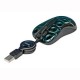 Мышь  A4tech D-60F-3 Green Dot USB Wired DustFree HD Optical Mouse <для ноутбука>