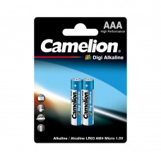 Батарейка CAMELION Digi Alkaline LR03-BP2DG 2 шт. в блистере