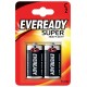 Элемент питания R14-C Eveready SHD 2 штуки в блистере