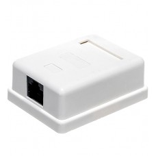 Розетка сетевая Cablexpert NA212, Net Socket RJ-45, 1 разъём