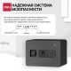 Сейф мебельный DELI "ET591" биометрический + электронный замок+ключ, 250х350х250 мм, 8,6 кг, черный (044-ET591)