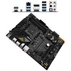 Материнская плата ASUS TUF GAMING B550-PLUS, MB Socket AM4, ATX, AMD B550 (HDMI+DP) 4DDR4, 2PCIx16,3PCIx1