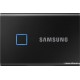 Внешний SSD  500Gb Samsung T7 Touch USB 3.2 Gen.2 (10 Гбит/c)  AES 256 Сенсорная защита MU-PC500K/WW