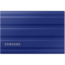 Внешний SSD 2000Gb Samsung T7 Shield USB 3.2 Gen.2 (10 Гбит/c) AES 256 Синий MU-PE2T0R/EU