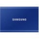 Внешний SSD  500Gb Samsung T7 USB 3.2 Gen.2 (10 Гбит/c)  AES 256, Синий, MU-PC500H/WW