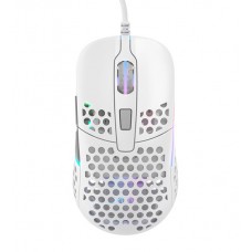 Мышь XTRFY M42 RGB, Mouse (XG-M42-RGB-WHITE), Optical 16000 dpi, USB, white