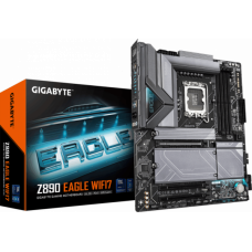 Материнская плата Gigabyte Z890 EAGLE WIFI7, Z890, 1851, 4xDIMM DDR5, PCI-E x16, PC Ix1, M.2, SATA, WIFI 7, BOX