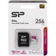 Карта памяти SDXC Silicon Power, SP256GBSTXBV1V20SP, 256GB, Class 10, MemoryCard micro +adapter