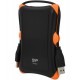 Внешний жесткий диск Silicon Power A30, SP010TBPHDA30S3K, 1 TB, black-orange, HDD USB USB 3.1