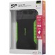 Внешний жесткий диск Silicon Power A15, SP020TBPHDA15S3K, 2 TB, black-green, HDD USB USB 3.1