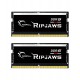 Комплект модулей памяти для ноутбука, G.Skill RipJaws, F5-5200S3838A16GX2-RS, DDR5, 32 GB, SO-DIMM kit  (2x16GB), 38-38-38-83