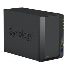 Сетевой накопитель Synology DiskStation DS223, NAS RTD1619B-1.7 GHz/2GB DDR4/0TB, 2 HDD/SSD SATA, GbE/1 USB 3.0