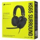 Гарнитура Corsair HS65 SURROUND, Черный, Garnitura 32ohm, 20-20000Hz, 114dB, 1.8m cable, black, [CA-9011270-EU]