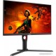 Монитор Игровой 27" AOC U27G3X/BK IPS 3840x2160 160Hz 1ms 400cd/m 1000:1 2xHDMI 1xDP Black