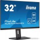 Монитор IIYAMA XUB3293UHSN-B5, 32'' 16:9 3840x2160 (UHD) IPS, 60Mhz nonGLARE, 350cd/m2, H178°/V178°, 1000:1, 80M:1, 16.7M, 4ms,  HDMI, DP, 2xUSB, HDCP, USB C, RJ45,  3Y, Black (XUB3293UHSN-B5)