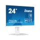 Монитор IIYAMA XUB2492HSU-W6, 24'' 16:9 1920х1080(FHD) IPS, 100Mhz, nonGLARE, 250cd/m2, H178°/V178°, 1300:1, 80M:1, 16.7M, 0,4ms,  HDMI, DP, USB, HDCP, 3Y, White (XUB2492HSU-W6)