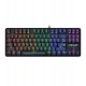 Клавиатура USB, Defender Avenger GK-412 RU, Черный, (45410), KeyBoard Black