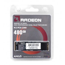 Твердотельный накопитель SSD M.2 PCIe AMD Radeon R5 R5MP480G8, 480 GB, PCIe 3.0 x4, NVMe 1.3