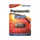 Батарейка литиевая PANASONIC CR-123/1BP