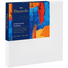 Холст на подрамнике DELI "Finenolo", 15х15 см, 280 г/м2, мелкое зерно, хлопок (044-C279-1)