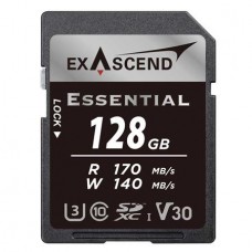 Карта памяти SD Exascend Essential, 128Gb, SDXC I, UHS-I (V30), R170/W140